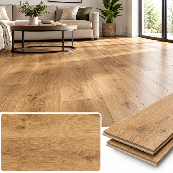 12mm Laminate – Natural Oak