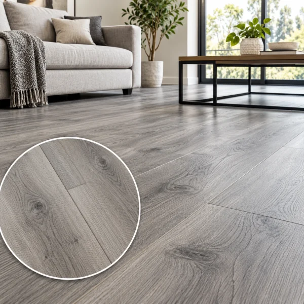 8mm Laminate – Grey Oak