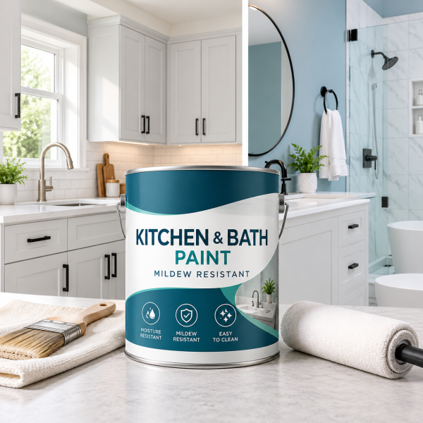 Kitchen & Bath Paint – Mildew Resistant