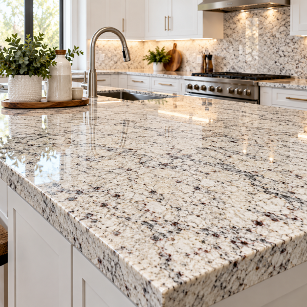 Kashmir White Granite Countertop