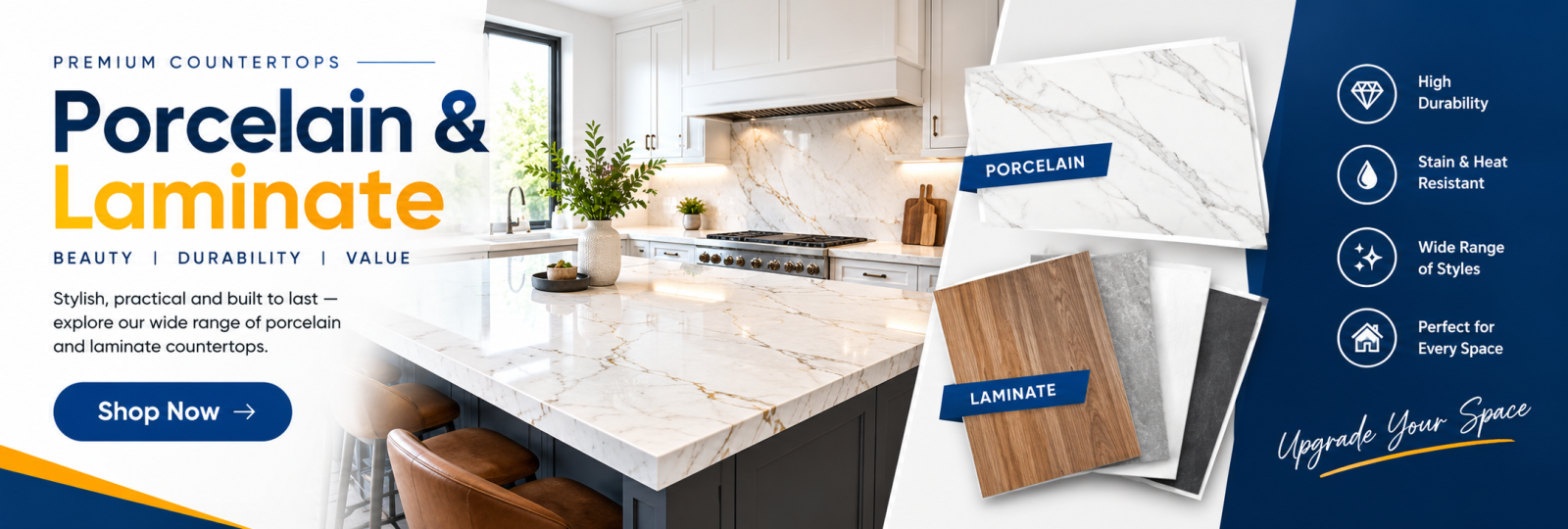 Porcelain & Laminate
