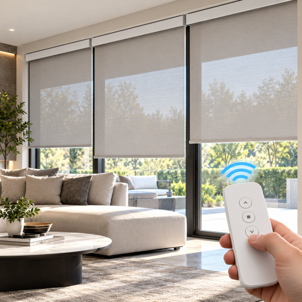 Motorized Roller Shades