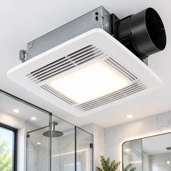 Bathroom Exhaust Fan with Light