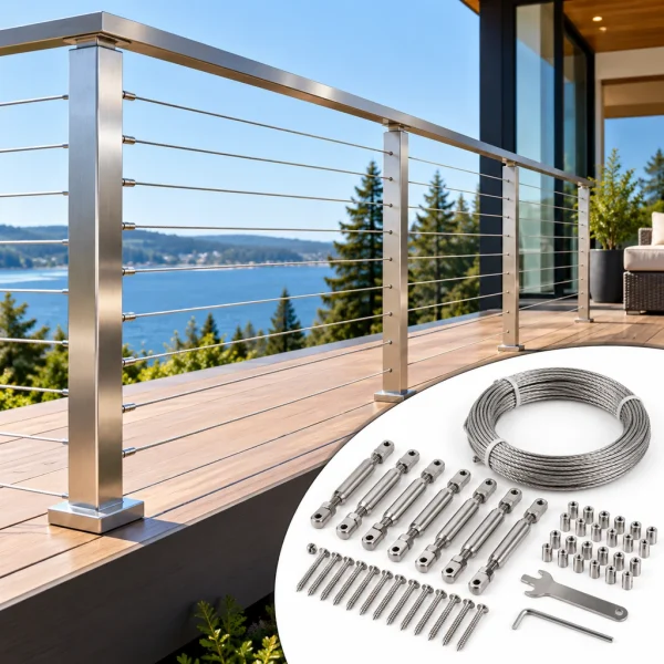 Cable Railing Kit – Stainless