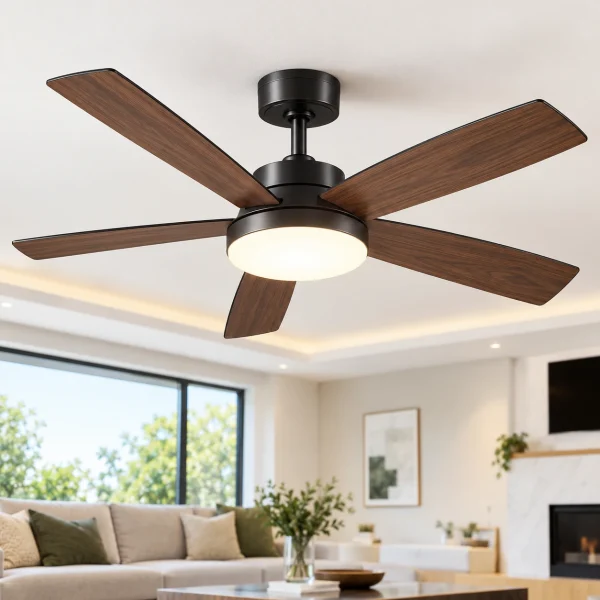 Ceiling Fan with Light – 52"