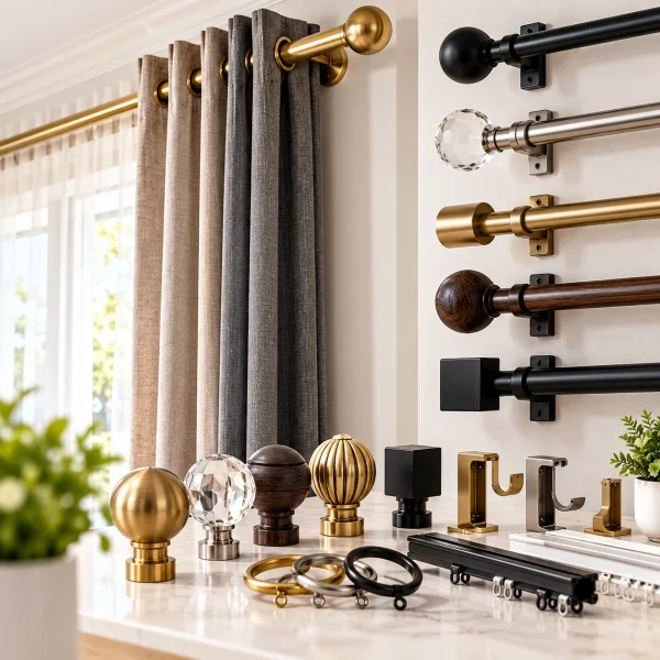 Curtain Rods & Hardware
