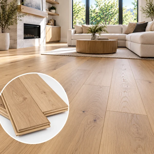 Engineered Hardwood – Handscraped Hickory