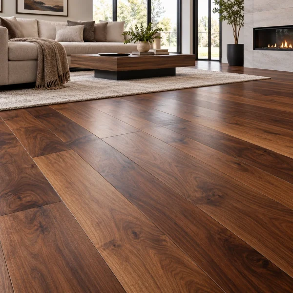 Engineered Hardwood – Wide Plank Walnut