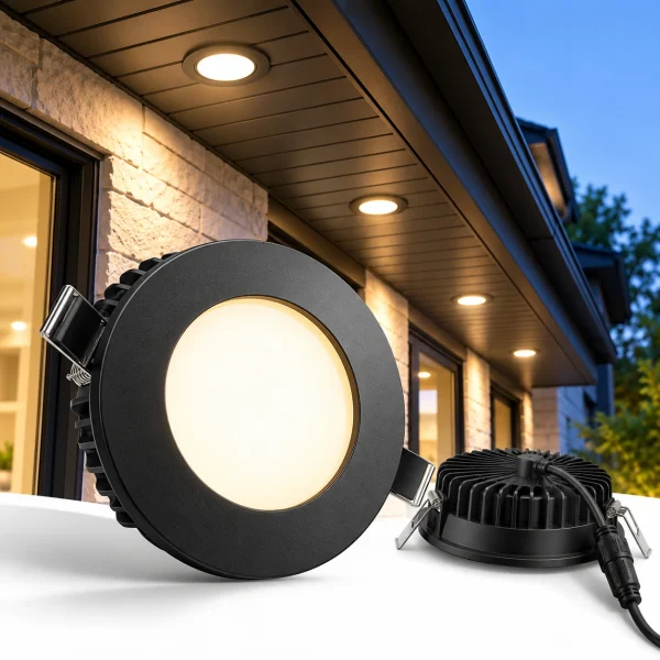 Exterior Soffit Pot Light