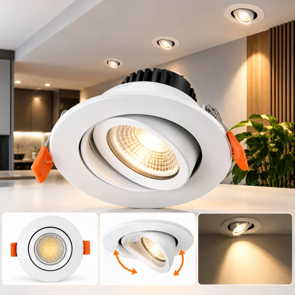 Gimbal Pot Light – Adjustable