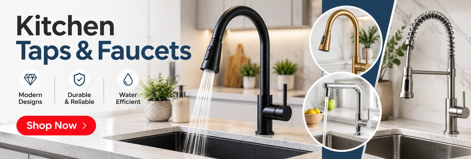 Kitchen Taps & Faucets