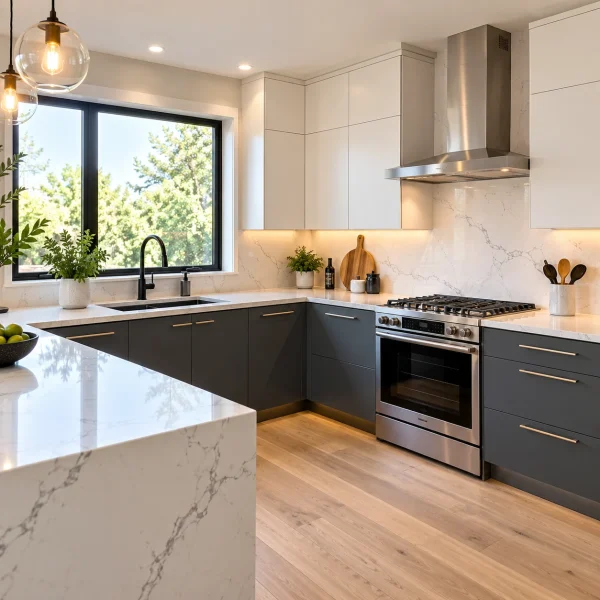 L-Shaped Kitchen Design