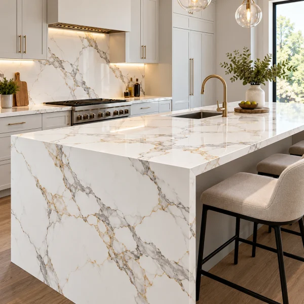 Porcelain Slab Countertop – Calacatta