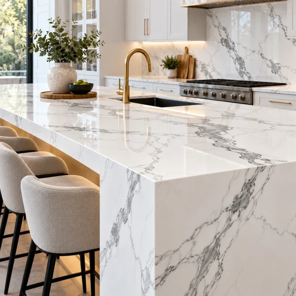 Porcelain Slab Countertop – Statuario