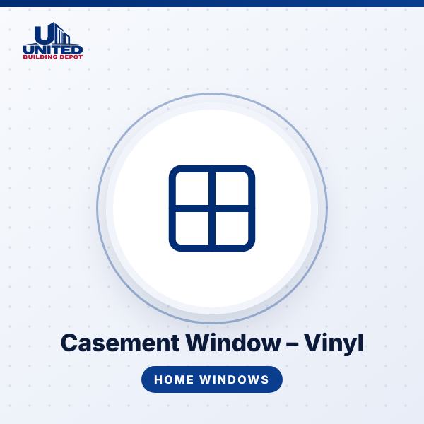 Casement Window – Vinyl