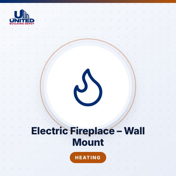 Electric Fireplace – Wall Mount