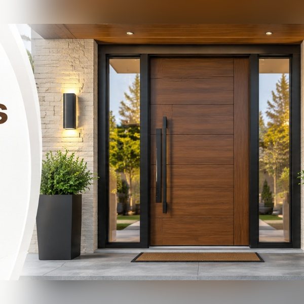 Entry Door with Sidelights