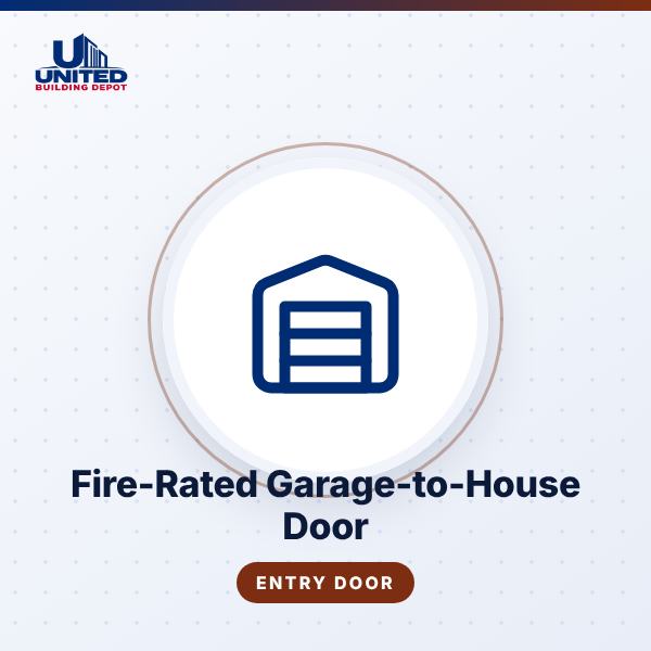 Fire-Rated Garage-to-House Door