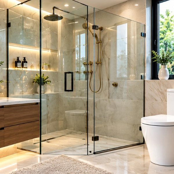 Frameless Glass Shower Door
