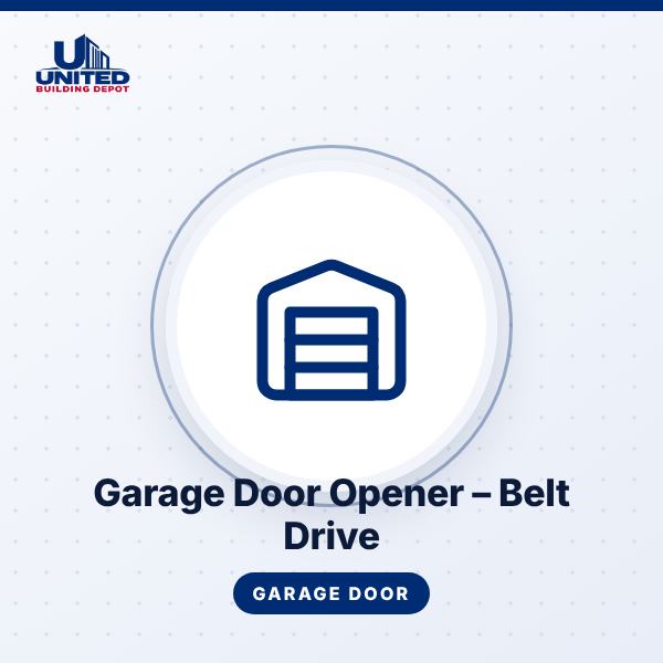 Garage Door Opener – Belt Drive