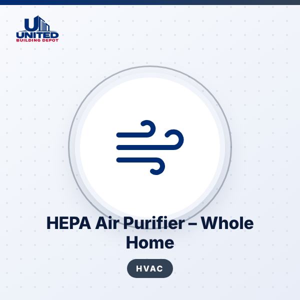 HEPA Air Purifier – Whole Home