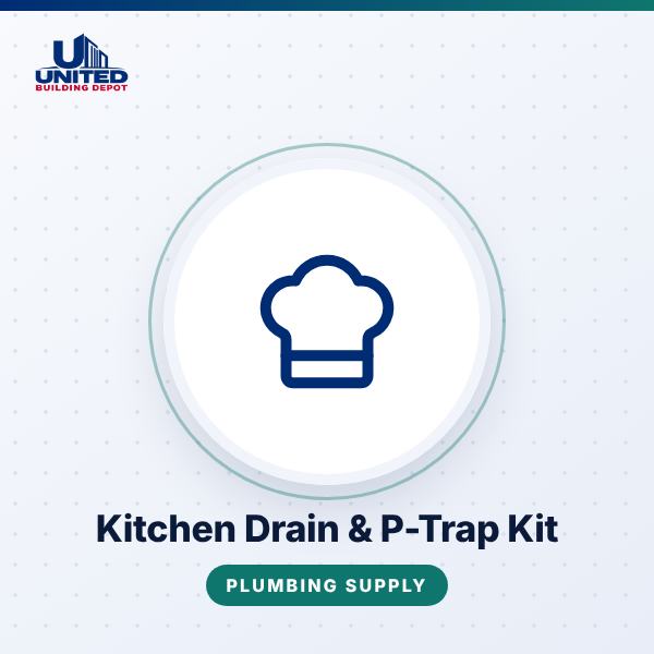 Kitchen Drain & P-Trap Kit