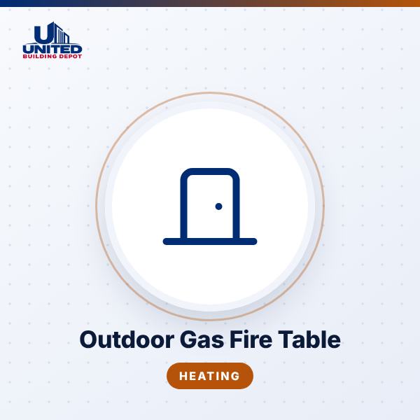 Outdoor Gas Fire Table