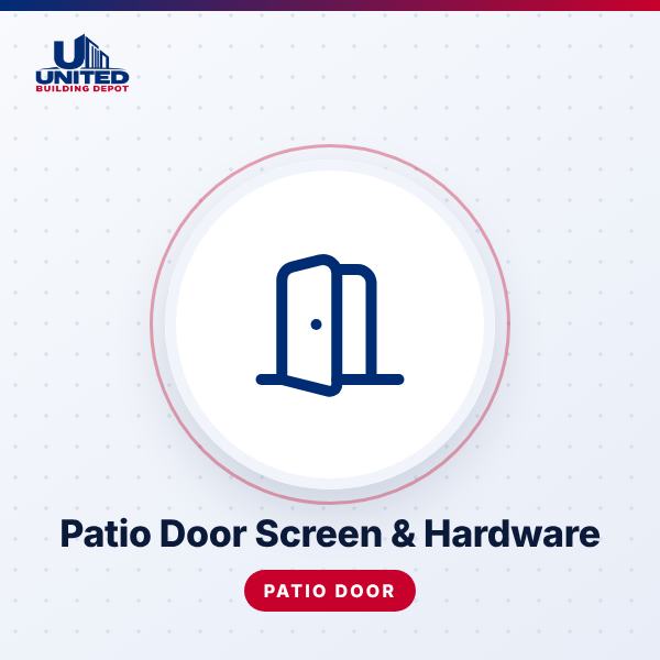 Patio Door Screen & Hardware