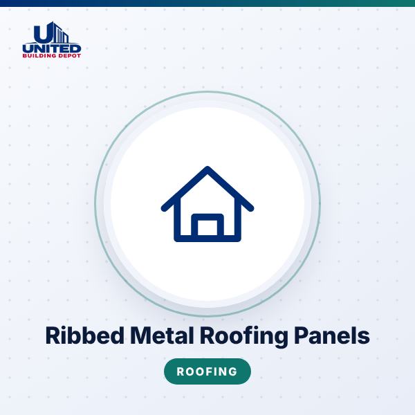 Ribbed Metal Roofing Panels