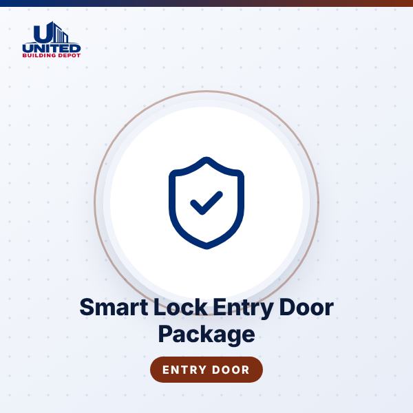 Smart Lock Entry Door Package