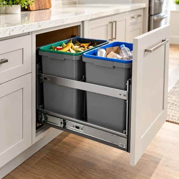 Pull-Out Waste & Recycling Bin