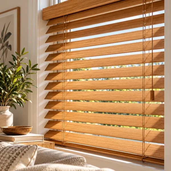 Real Wood Blinds – Oak