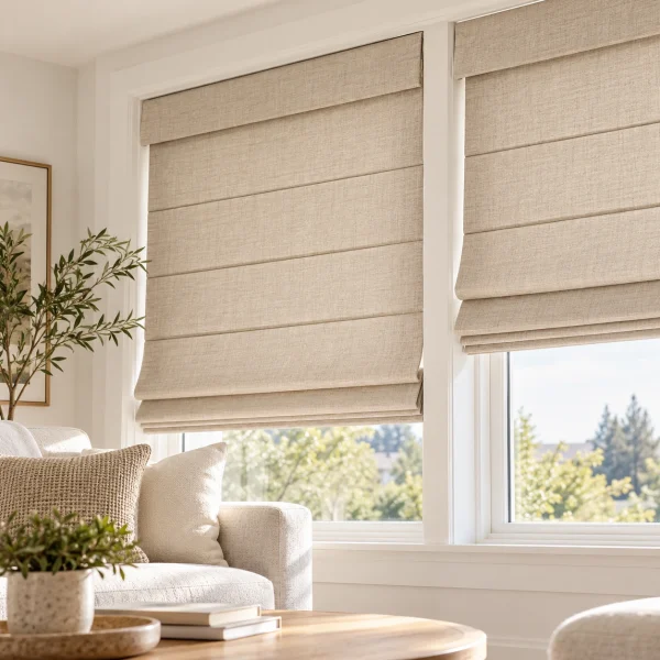 Roman Shades – Linen
