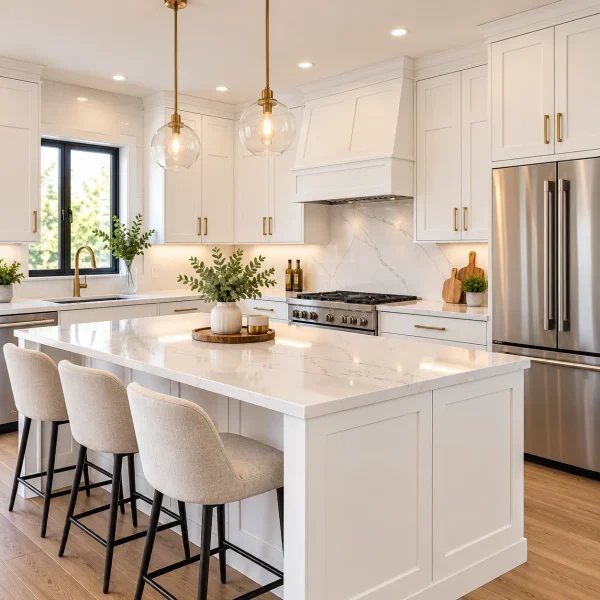 Shaker Kitchen Cabinets – White