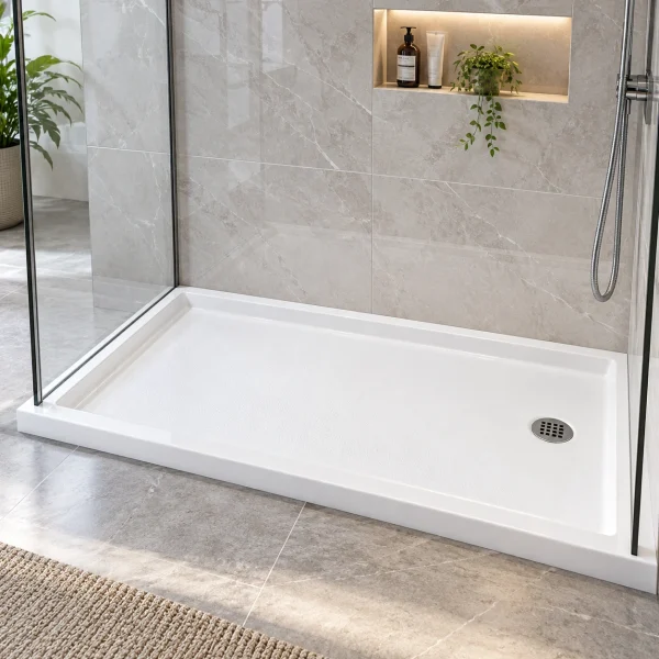 Shower Base 60×32 – Low Threshold