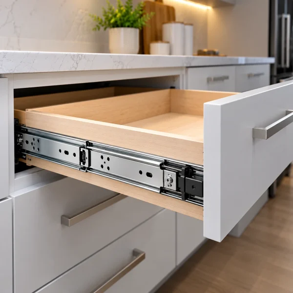 Soft-Close Drawer Slides – Full Extension