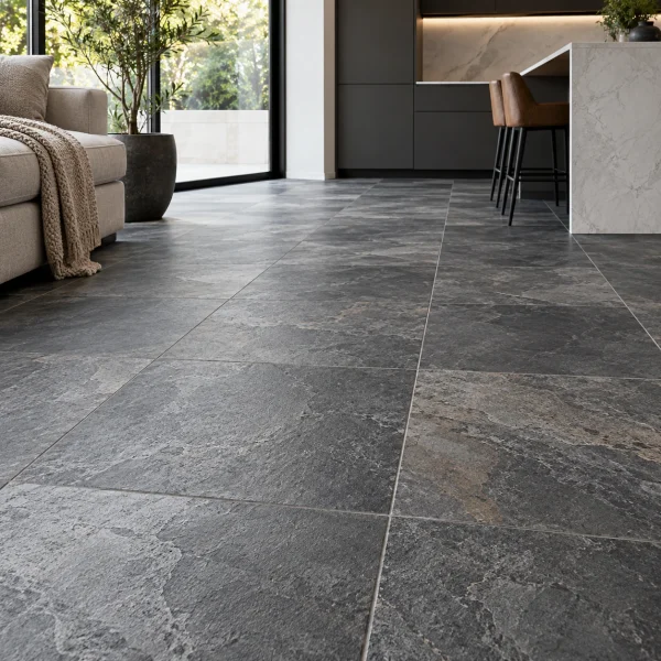 Stone-Look SPC Tile – Slate