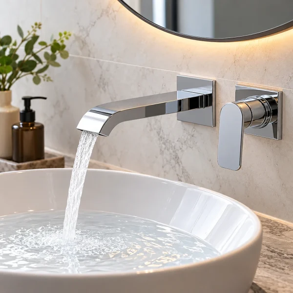 Wall-Mount Bathroom Faucet